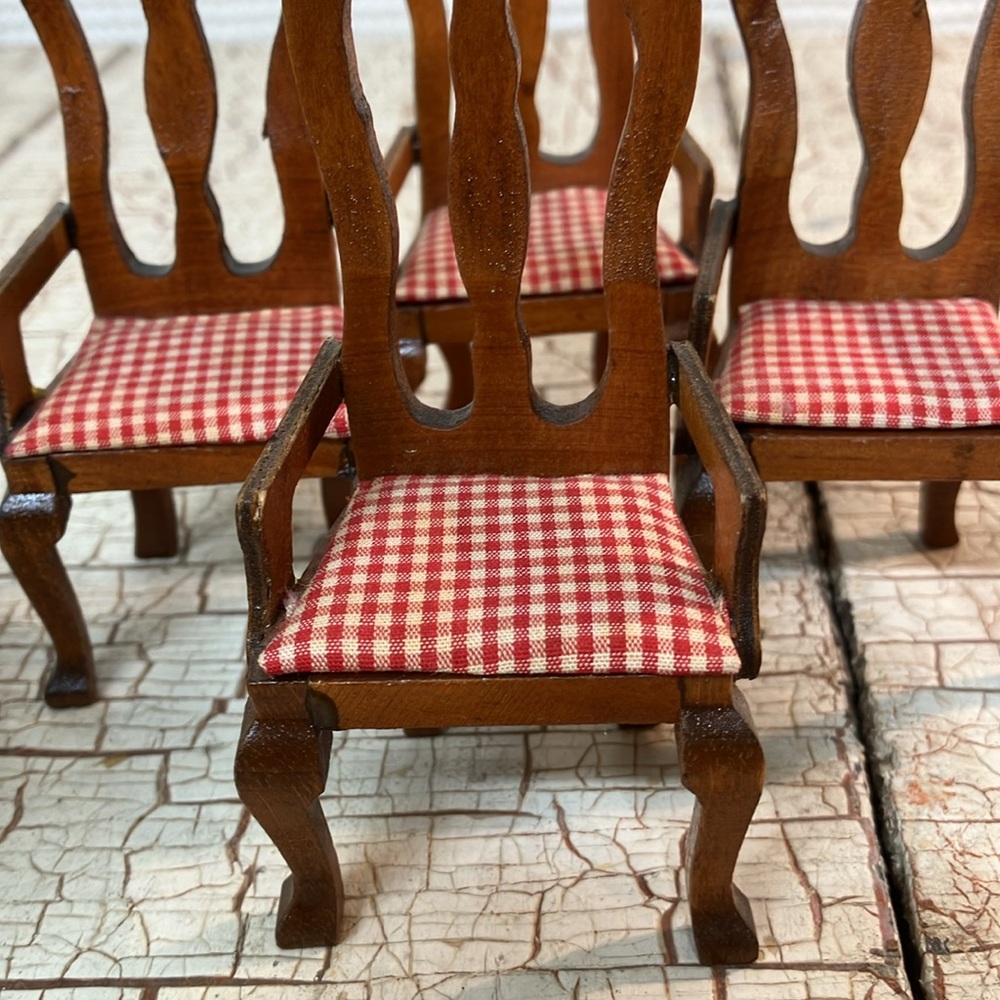 Dollhouse dining room set - Picture 3 of 8
